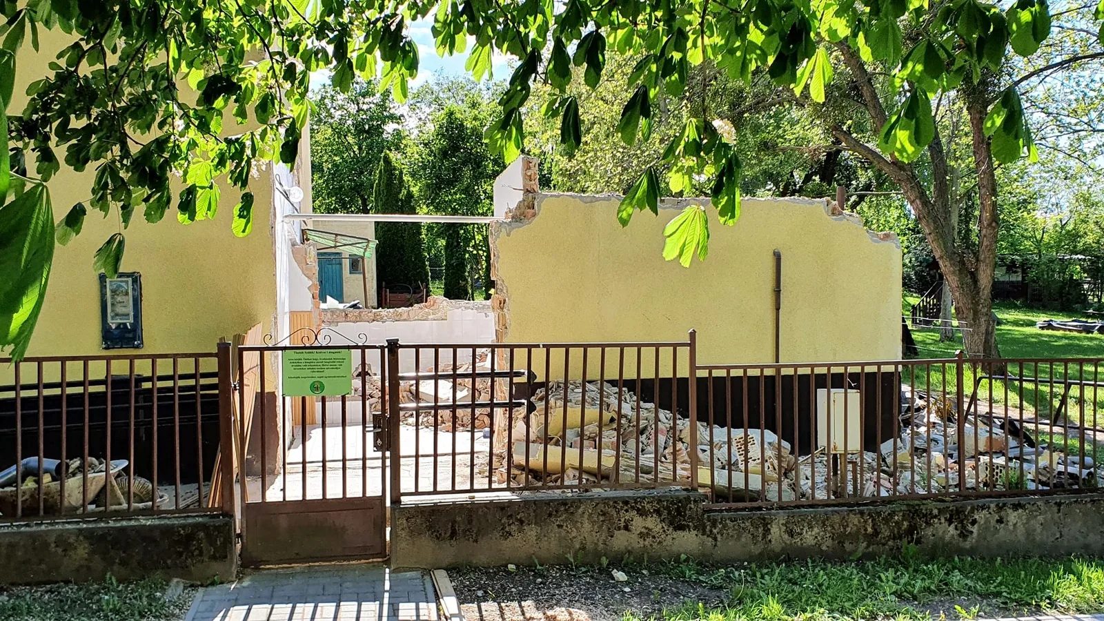 Bölcsöde kezdeti készültségi szint