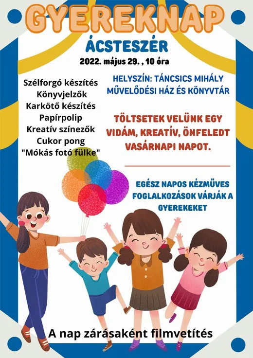 'Gyereknap ' cikk borítóképe