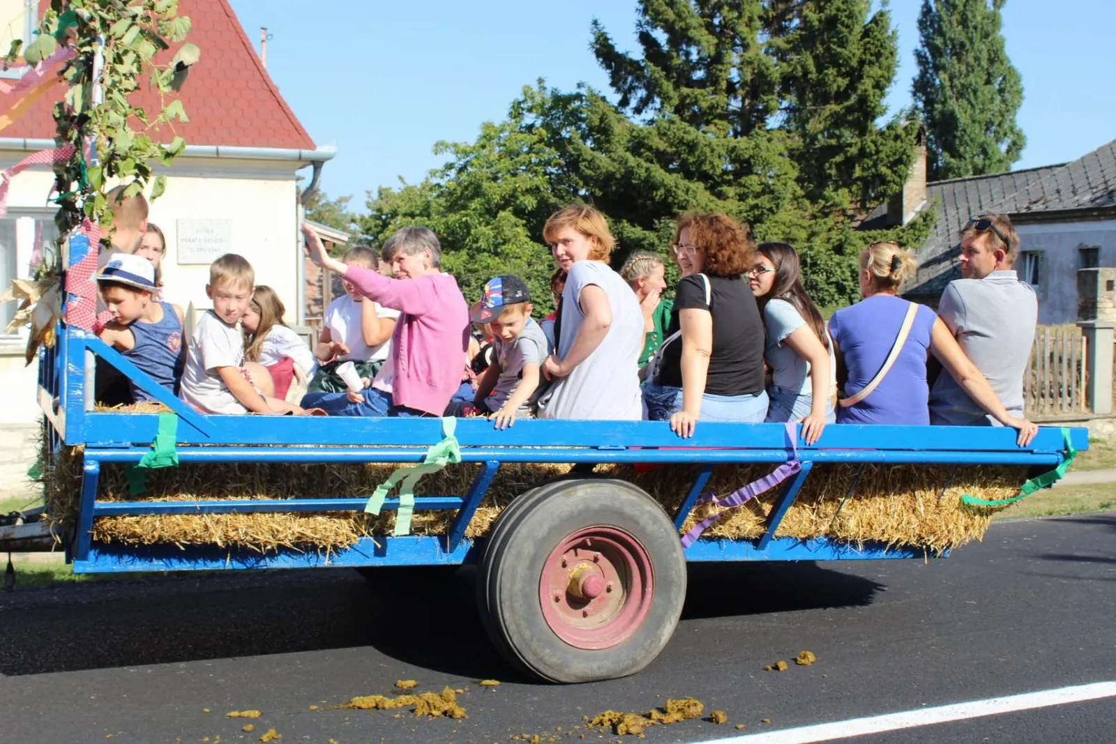 Szüreti felvonulás és utcabál