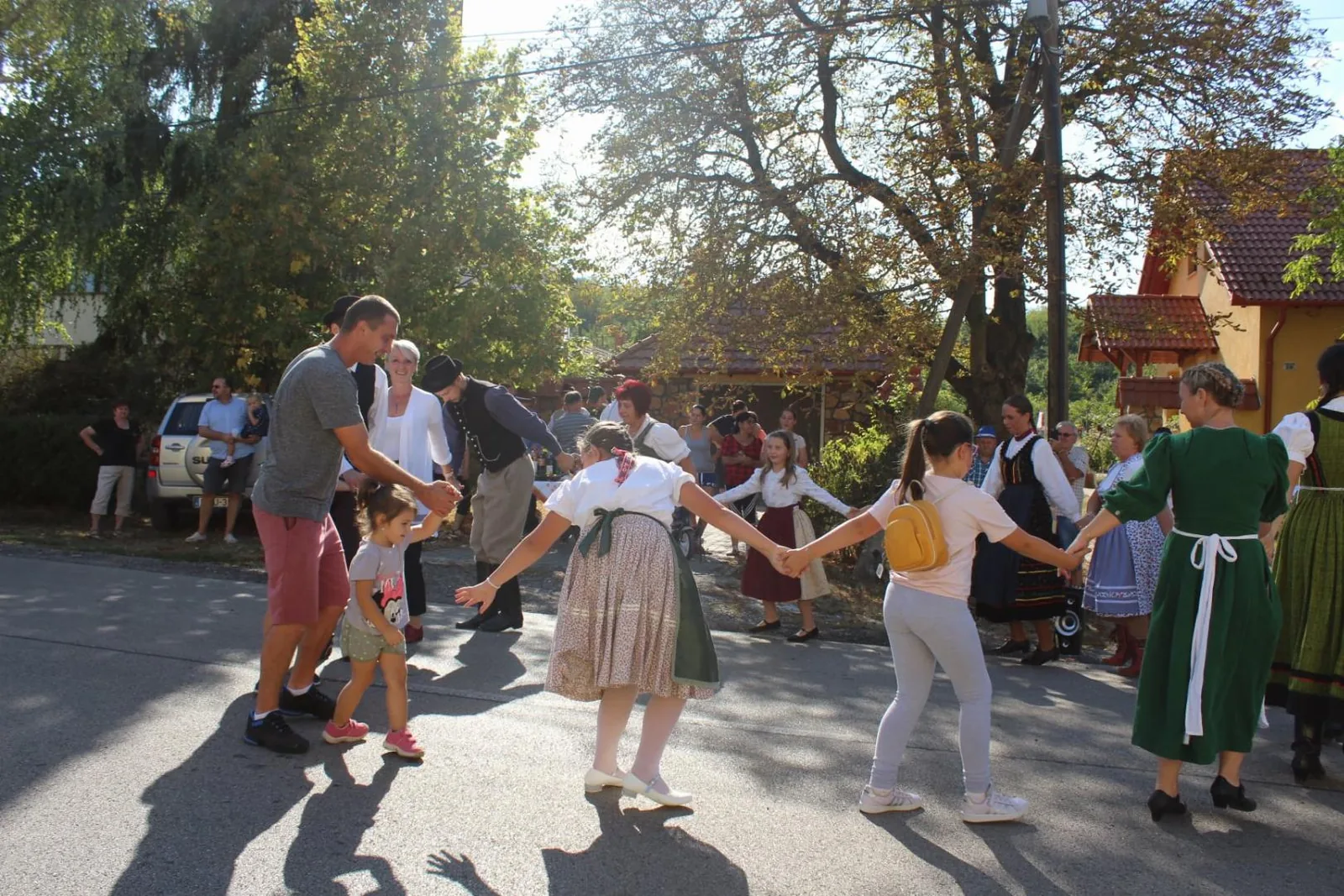 Szüreti felvonulás és utcabál